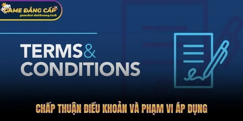 Điều khoản sử dụng có hiệu lực ngay từ lần truy cập đầu tiên