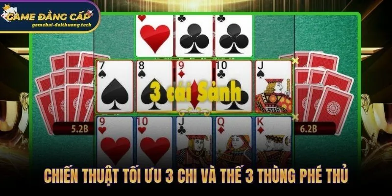 Thế bài hiếm gặp phủ sảnh thùng cả 3 chi cùng lúc