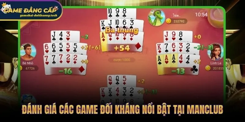 Manclub và kho game đối kháng thiết kế đúng tư duy người chơi