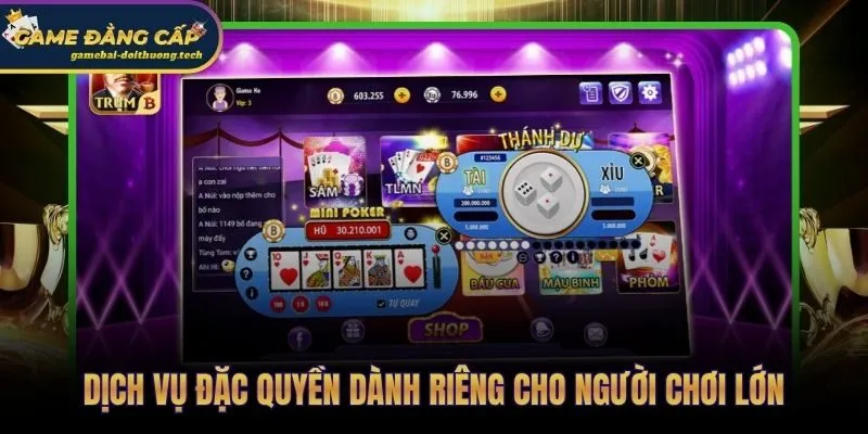 Nhatvip và đặc quyền cá nhân hóa dành riêng từng tài khoản cao cấp