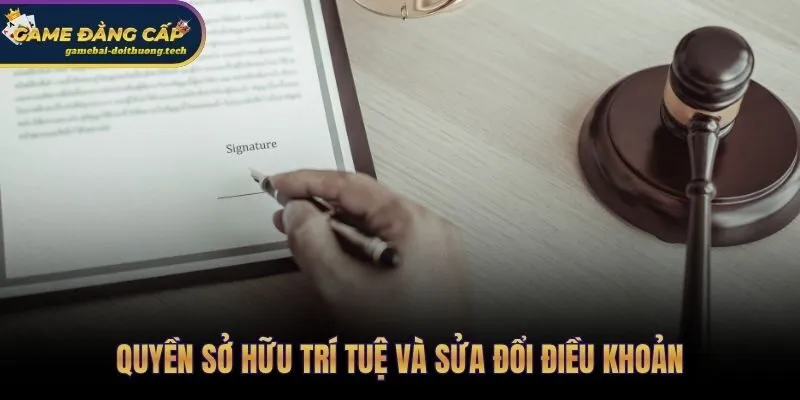 Bản quyền nội dung và quyền cập nhật điều khoản sử dụng bất kỳ lúc nào