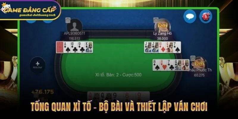 Bộ 32 lá từ 7 đến A và luật chơi Xì Tố chuẩn