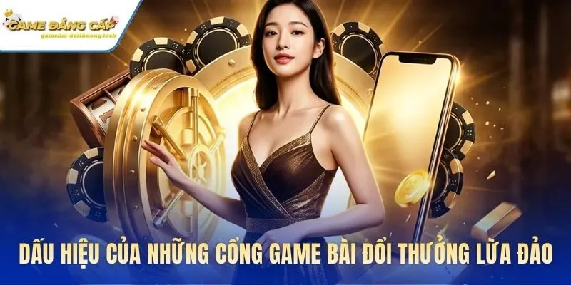 Biểu tượng cảnh báo lừa đảo với các dấu hiệu nhận biết