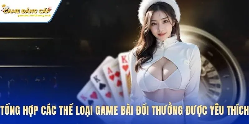 Bộ sưu tập các loại hình game bài hot nhất hiện nay